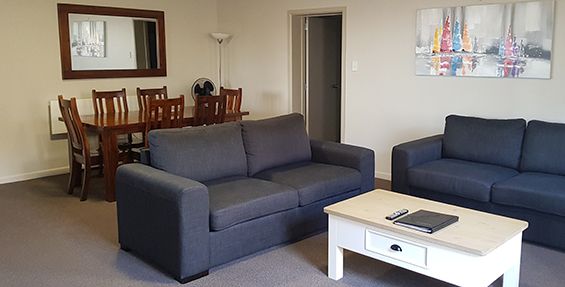 2-bedroom suite lounge